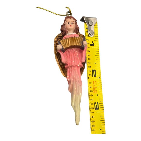 Set Of 12 Commodore Angel Icicle Ornaments 3.5" Vtg Christmas Decorations - Picture 9 of 13